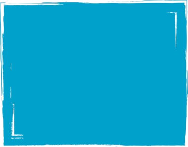 El çizimi fırça darbesi çerçevesi