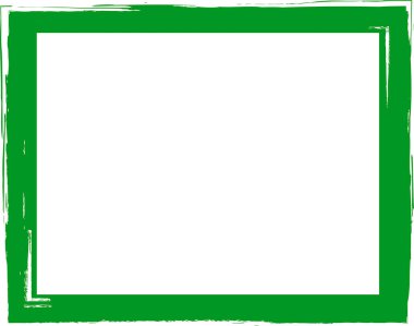 Mesajın için yer açılmış grunge çerçeve. Tasarımınız için vektör illüstrasyonu