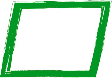 beyaz çerçeve ile grunge yeşil dikdörtgen