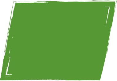 yeşil fırça darbeleri vektörü