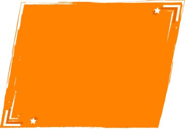 vektör el beyaz arkaplanda bir yıldızın çizimini çizdi.