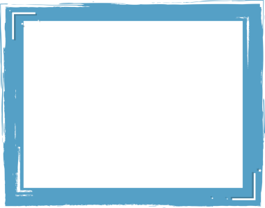 Saydam arkaplanda izole edilmiş metin için alanı olan Grunge fırça çerçevesi, PNG illüstrasyonu