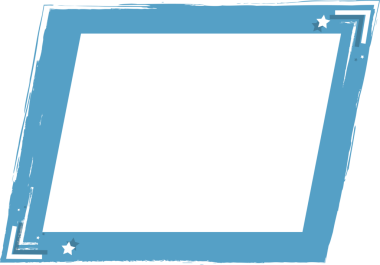 Saydam arkaplanda izole edilmiş metin için alanı olan Grunge fırça çerçevesi, PNG illüstrasyonu