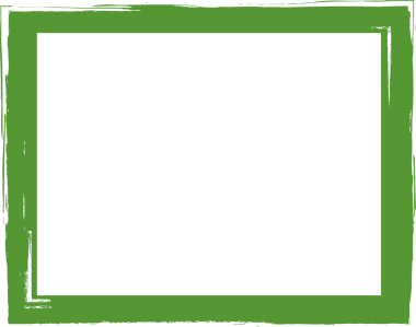 Saydam arkaplanda izole edilmiş metin için alanı olan Grunge fırça çerçevesi, PNG illüstrasyonu