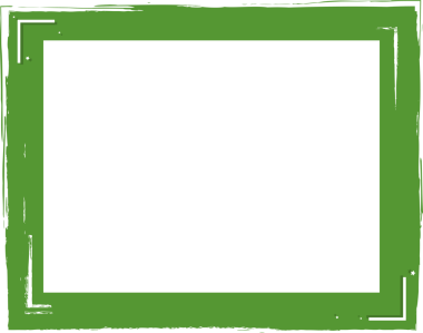 Saydam arkaplanda izole edilmiş metin için alanı olan Grunge fırça çerçevesi, PNG illüstrasyonu