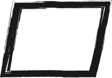 Saydam arkaplanda izole edilmiş metin için alanı olan Grunge fırça çerçevesi, PNG illüstrasyonu