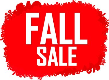 Sonbahar satış damgası. Toprak çizikli grunge tasarımı. Temiz ve pürüzsüz bir görünüm için etkileri kolayca ortadan kaldırılabilir. renk kolayca değiştirilir.