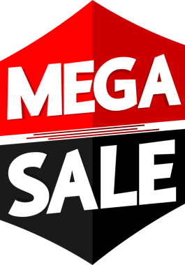 Mega Satış, PNG izole bayrak