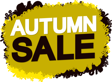 Sonbahar Satışı, PNG izole afişi