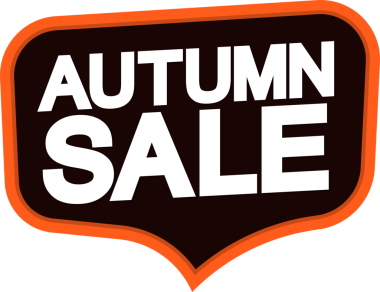 Sonbahar Satışı, PNG izole afişi