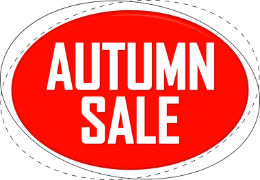 Sonbahar Satışı, PNG izole afişi