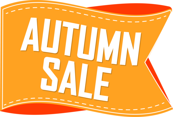 Sonbahar Satışı, PNG izole afişi