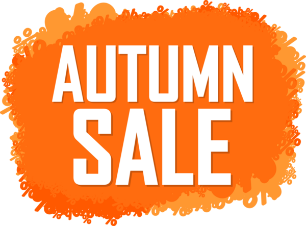 Sonbahar Satışı, PNG izole afişi