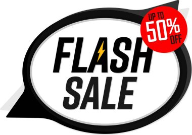 flaş indirimli bayrak, indirim etiketi 