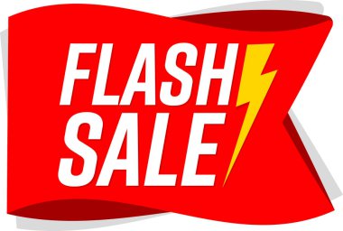flaş indirimli bayrak, indirim etiketi 