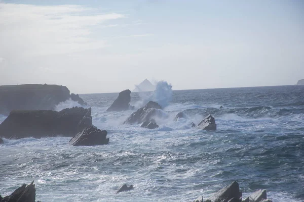 Storm Dunquin Península Dingle Irlanda —  Fotos de Stock