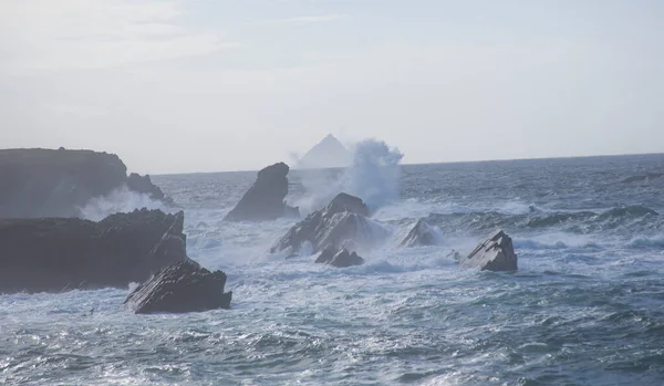 Storm Dunquin Península Dingle Irlanda —  Fotos de Stock