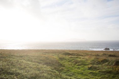Fırtına. Kuzey Atlantik Okyanusu. Kerry İrlanda