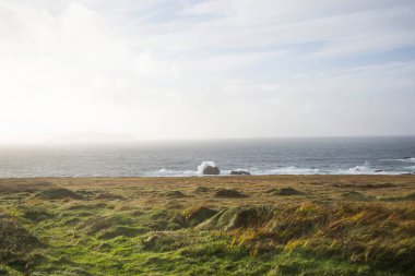 Fırtına. Kuzey Atlantik Okyanusu. Kerry İrlanda