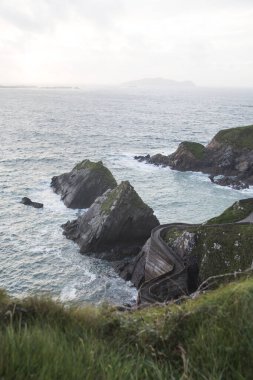 Fırtına Dunquin ve Dingle Yarımadası İrlanda