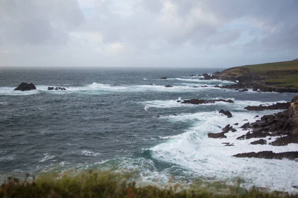 Sturm Nordatlantik Kerry Irland — Stockfoto