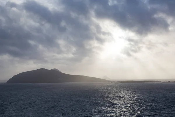 Burza Północny Ocean Atlantycki Kerry Irlandia — Zdjęcie stockowe