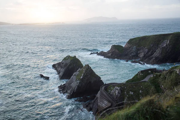 Fırtına Dunquin ve Dingle Yarımadası İrlanda