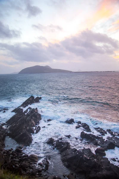 Storm Dunquin Dingle Peninsula Írország — Stock Fotó