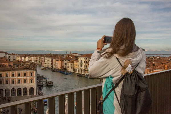 Veneza Cidade Viajar Para Itália — Fotografia de Stock