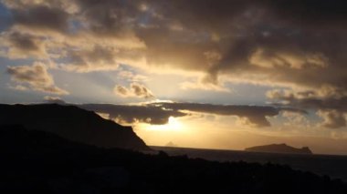 Fırtına Dunquin ve Dingle Yarımadası İrlanda