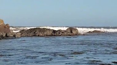 Vahşi İrlanda Sahil Hattı Sakin Gelgitler ve Kıyı Vahşi İrlanda