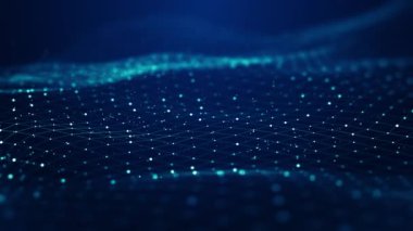 Soyut teknoloji geçmişi. Veri akışı, büyük veriler, teknoloji arka planı kavramı. Soyut büyük veri analitik yapay zeka simülasyonu, dijital arkaplan.