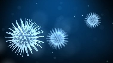 Virüs hücreleri Corona virüs hücreleri kavramı. Viral hastalık salgını. Hepatit virüsleri, grip virüsü H1N1, grip, hücre enfeksiyonu organizma, AIDS. Virüs soyut arkaplanı.