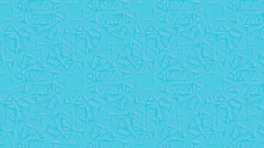 Düzensiz hareket eden elementlerin soyut mavi canlandırılmış arkaplanı.