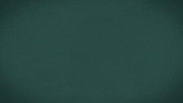 Темно Зеленый Анимационный Фон Шумом Легким Дисторсированием Свободное Место Вставки — стоковое видео