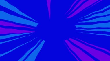 Fikirlerinizi eklemek için boş alanlı mavi ve pembe ışınların arkaplan animasyonu.