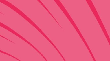 Kıvrılma çizgilerinin soyut kırmızı arkaplanı döngüleniyor..