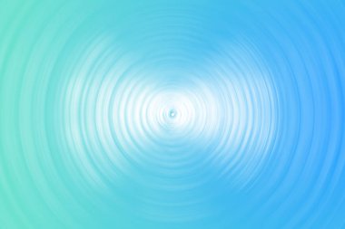Blue sound waves or water waves with light on white background. Abstract blue technology background.