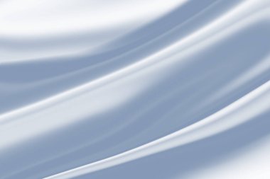 Blue waves or water flow with light on blue background. Abstract technology background.