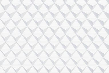 Soyut 3d beyaz ve gri kare arkaplan. İllüstrasyon 3d renderleme geometrik desen minimalist modern biçim arkaplan kavramı.