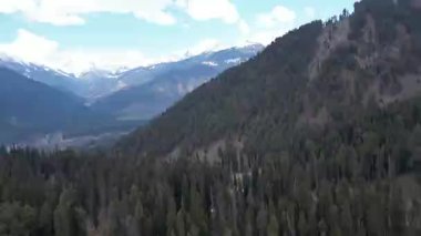 Etrafı dağlarla ve ormanlarla çevrili Pahalgam Kaşmir 'in güzel Baisaran Vally' si.