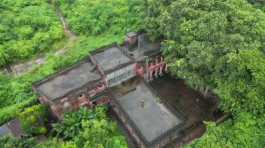 Beautiful aerial view of Kolkata