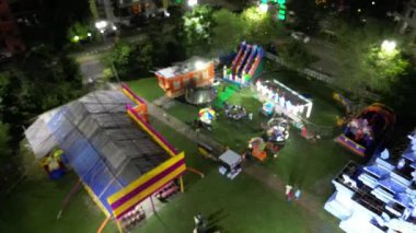 Beautiful aerial view of Kolkata