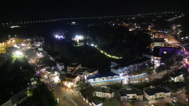 Aerial view of bay of bengal 