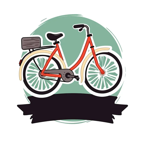 Продажа Обслуживание Велосипедов Велопрокат Велосипедная Парковка Иллюстрация Вектора Мультфильма Этикетка — стоковый вектор