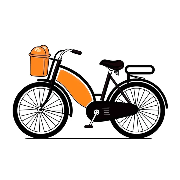 Прокат Велосипедів Продаж Обслуговування Велосипедів Зона Велосипедної Парковки Мультяшна Векторна — стоковий вектор