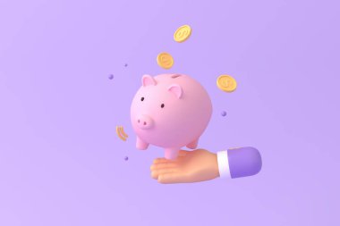 Tax Day Reminder Concept. Businessman submit tax by online concept, online tax payment and report. Business income. 3d illustration.