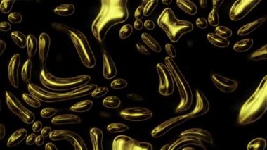 Altın soyut arka plan. Hareket dokusu deseni