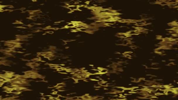 Złote Abstrakcyjne Tło Wzór Tekstury Ruchu — Wideo stockowe