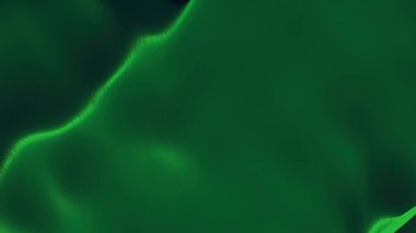 Caustics and reflected light on the water surface. 3d illustration sea surface. Green ocean